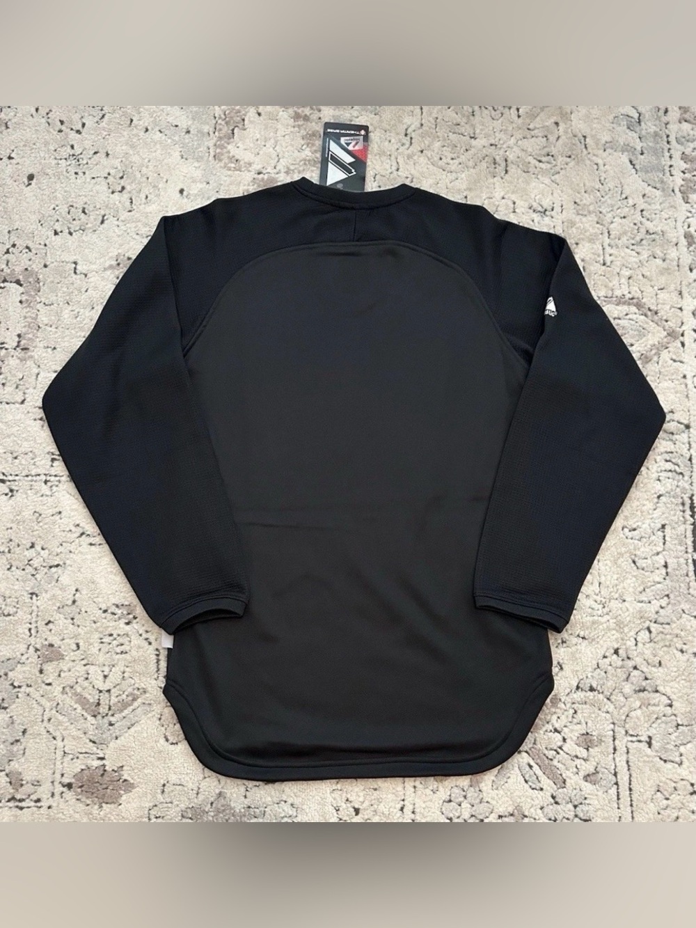 Majestic Authentic Atlanta Braves Therma Base Pullover Sweatshirt Youth XL - Picture 4 of 4